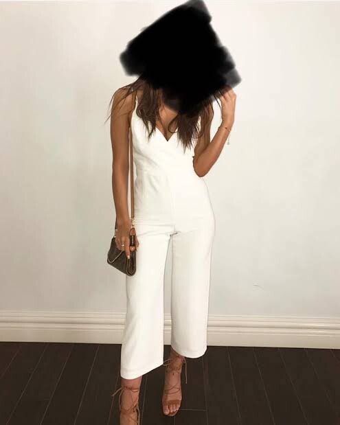white jumpsuit kookai